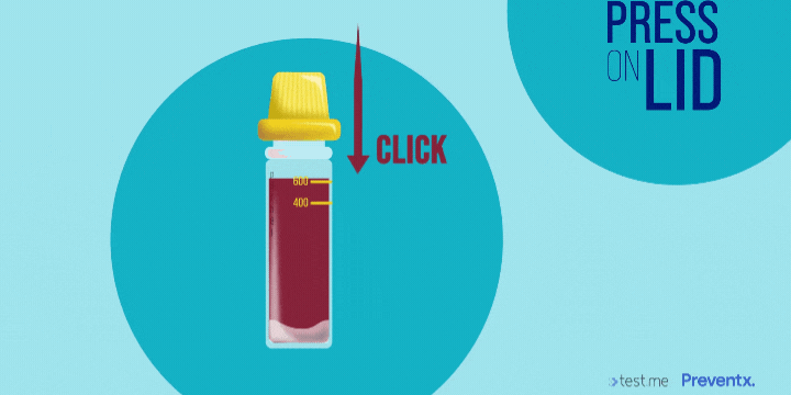 How to take a blood sample - collecting your sample